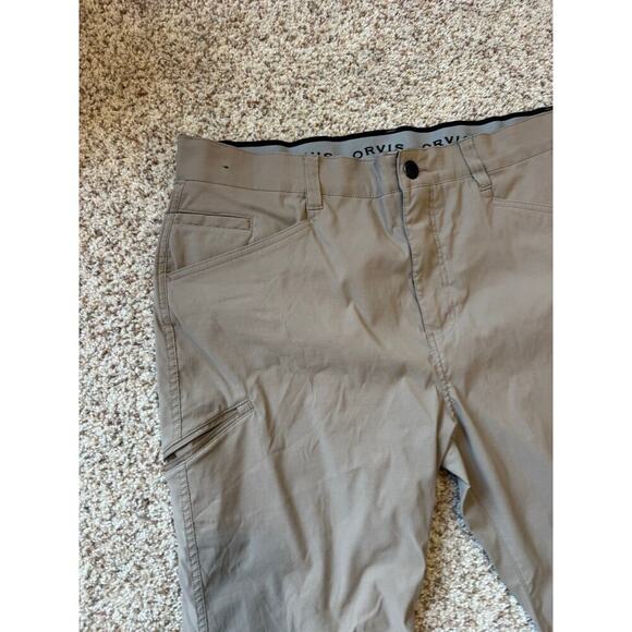 ORVIS Men's Jeans/Pants size 40X30, Lightweight; Performance material. Quick Dry - Picture 8 of 10